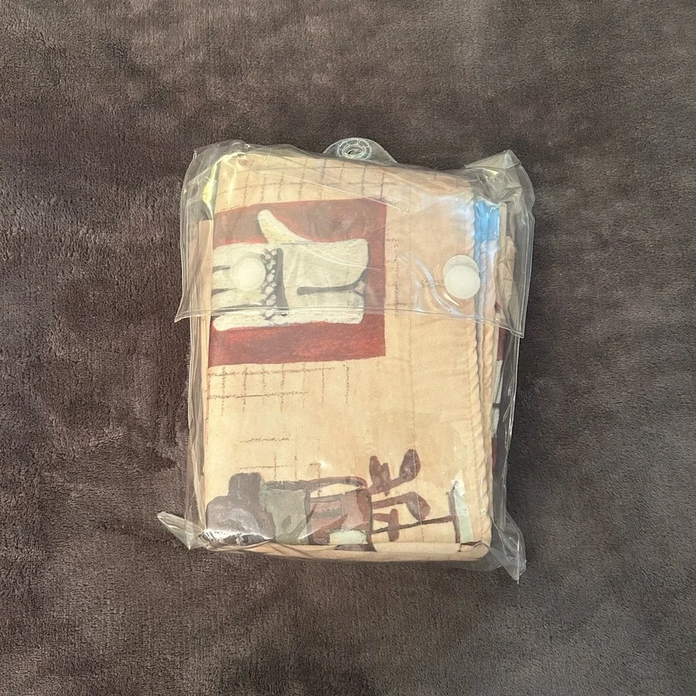 Golf Theme Shower Curtain Set NWT